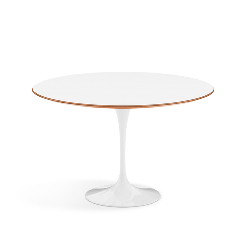 Mesa Saarinen Mdf Branca 120 Cm Base Branca