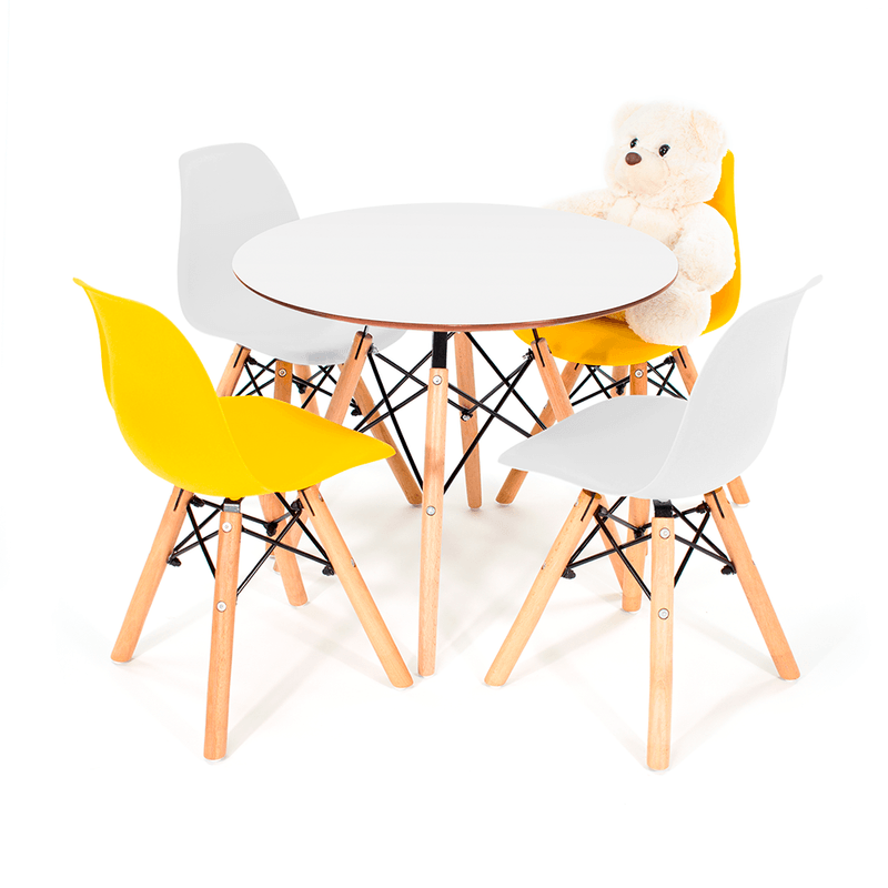 CONJ-EAMES-KIDS-BRANCA-4-LUGARES-SEM-BRACO-AMARELO-C-BRANCO