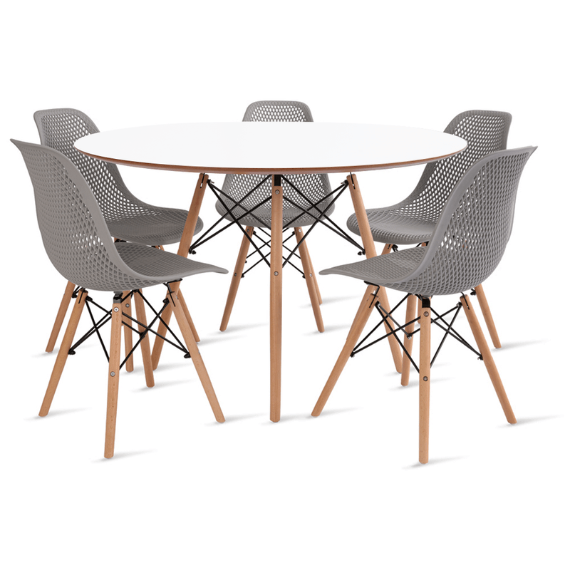 mesa-eames-120-com-5-cadeiras-colmeia-cinza