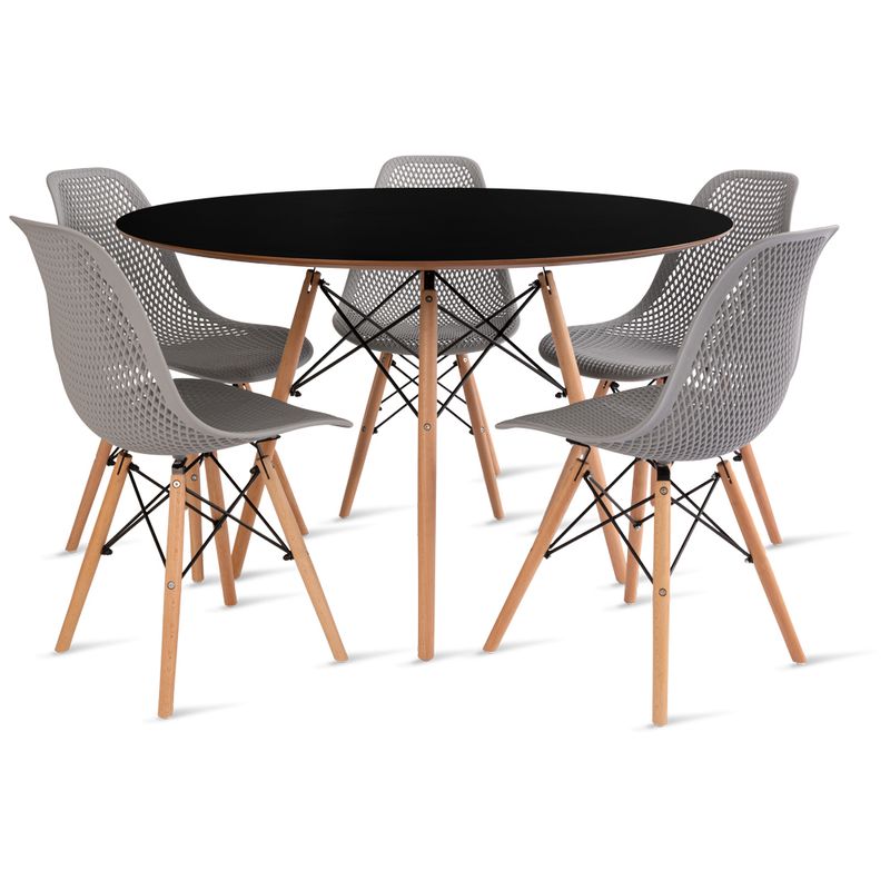 mesa_eames_120cm_5_cadeiras_colmeia_1_cinza