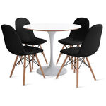 mesa-saarinen-90-com-4-cadeiras-botone-preta