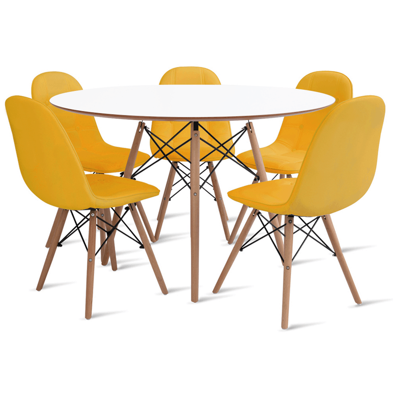 mesa-eames-120-com-5-cadeiras-botone-amarela