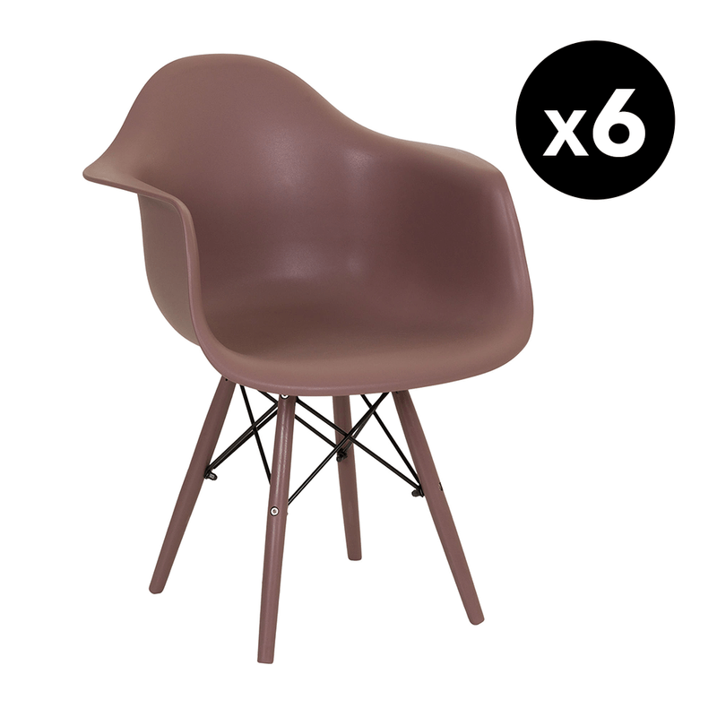 Kit-6-Cadeiras-Eames-DAW-Color-marrom