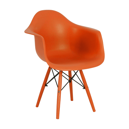 Cadeira Eames Daw Color Terracota