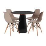 1CONJUNTO-MESA-CONE-PRETA-COM-4-CADEIRAS-EAMES-FENDI