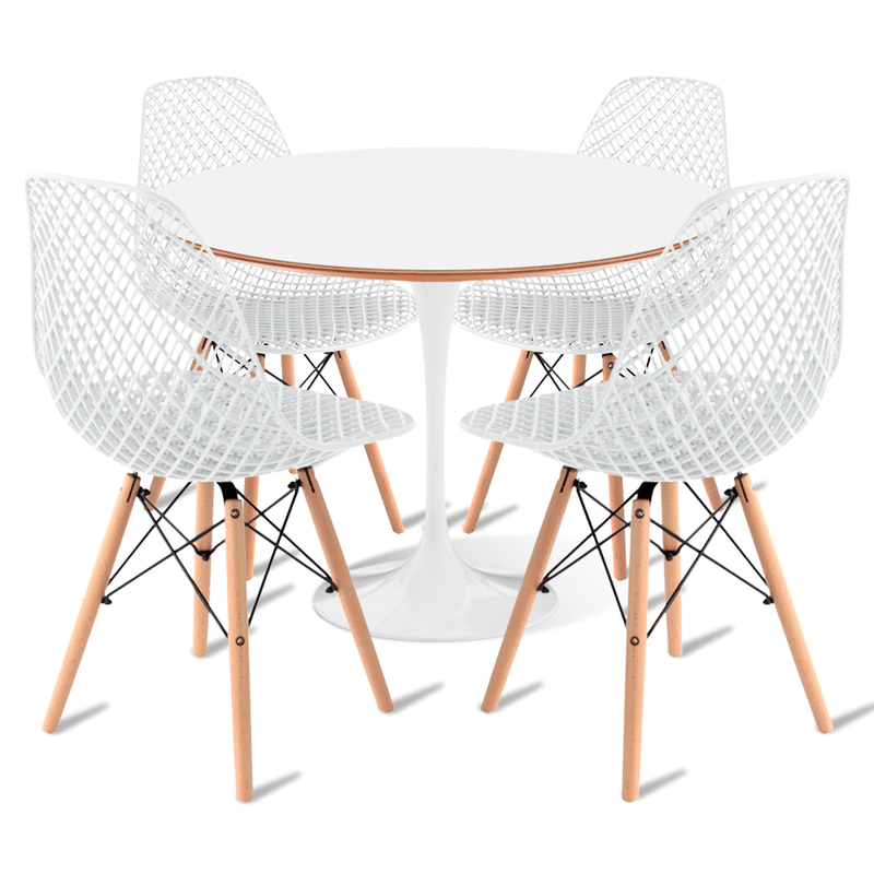 conjunto-saarinen-branca-4-cadeiras-colmeia-premium-branco