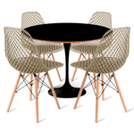 conjunto-saarinen-preta-4-cadeiras-colmeia-premium-fendi