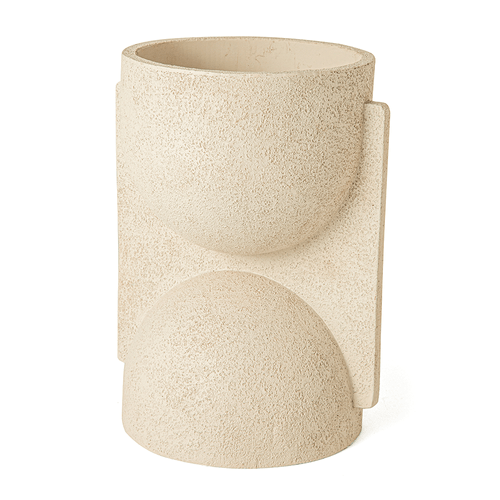 Vaso Formas Largo Off White