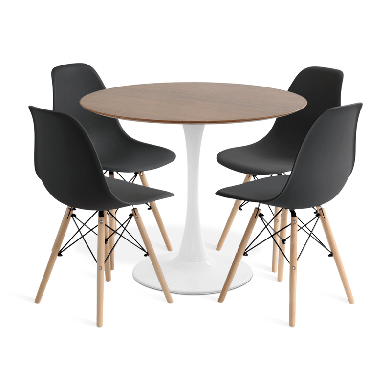 saarinen-basic-branca-imbuia-4-cadeiras-eames-dsw-preta