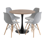 saarinen-basic-preta-imbuia-4-cadeiras-eames-dsw-cinza