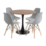 saarinen-basic-preta-pau-ferro-4-cadeiras-eames-dsw-cinza