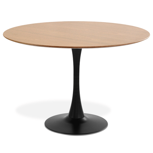 Mesa Saarinen Basic Preto E Freijó 110Cm