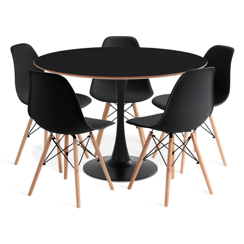 saarinen-basic-preta-mdf-preto-5-cadeiras-eames-dsw-preta