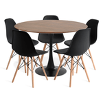 saarinen-basic-preta-pau-ferro-5-cadeiras-eames-dsw-preta