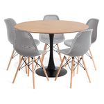 saarinen-basic-preta-freijo-5-cadeiras-colmaia-dsw-cinza