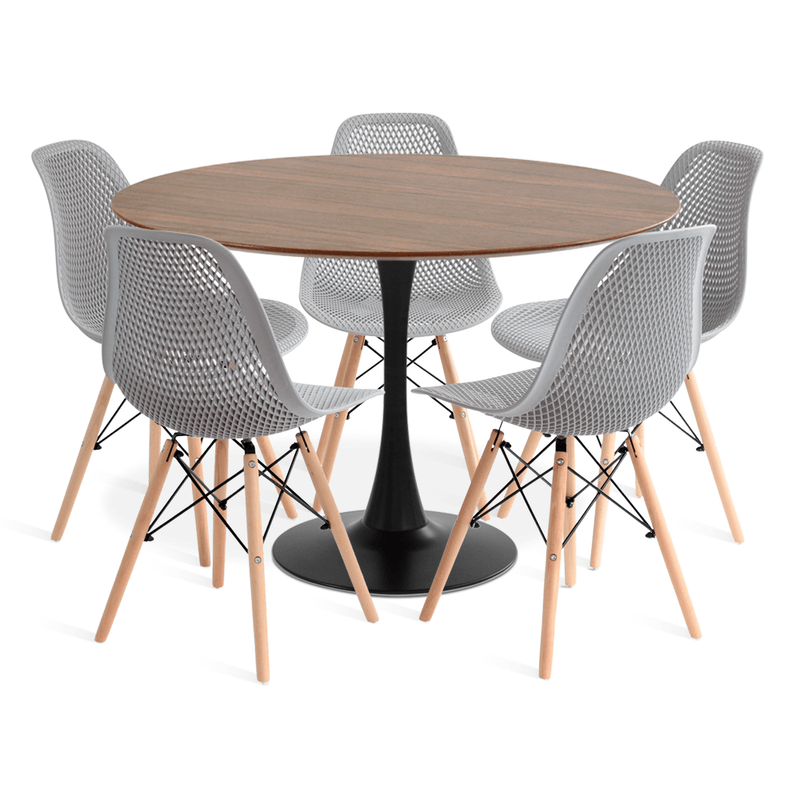 saarinen-basic-preta-pau-ferro-5-cadeiras-colmaia-dsw-cinza