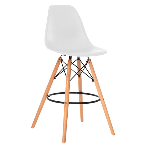 Banqueta Eames Branca