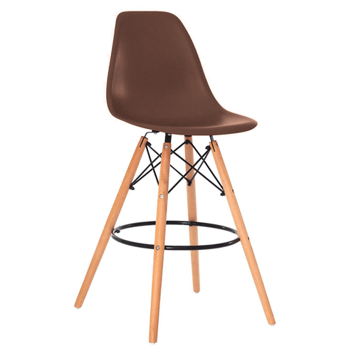 Banqueta Eames Marrom