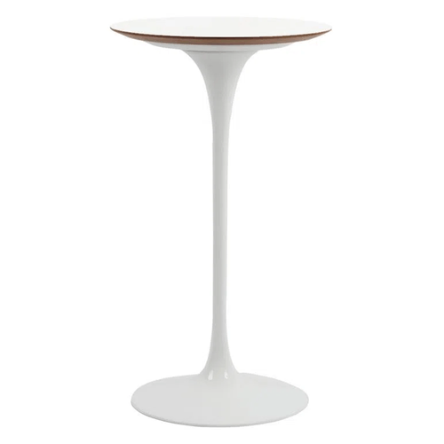 Mesa Bistrô Saarinen Branca 60 Cm Base Branca