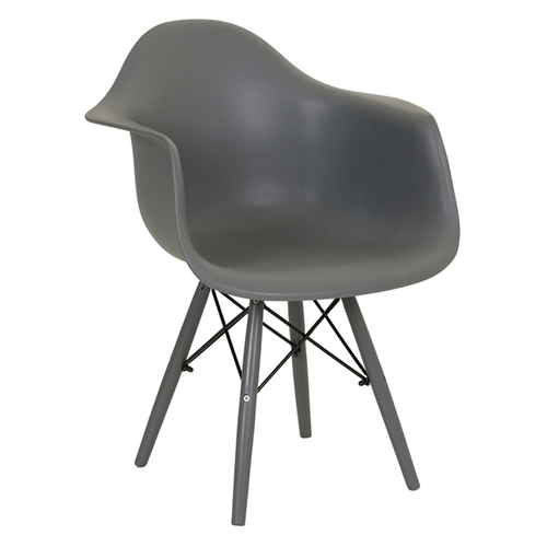 Cadeira Eames Daw Color Cinza