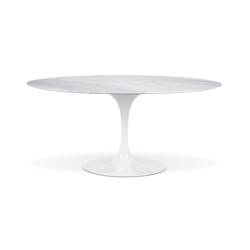 MESA SAARINEN ESPIRITO SANTO REDONDA 107 CM BRANCA