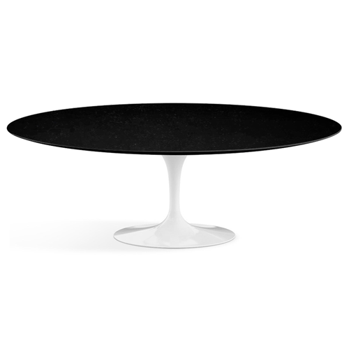 Mesa Saarinen São Gabriel Oval 198X122Cm Branca