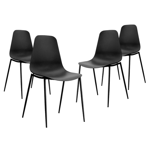 Kit Promocional 04 Cadeiras Miami Preta