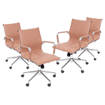 kit-cadeira-esteirinha-office-couro-4-unidades-caramelo-envelhecido