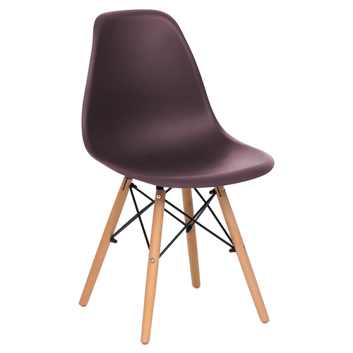 Cadeira Eames Dsw Marrom