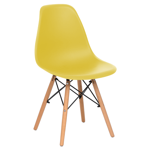 Cadeira Eames Dsw Amarela