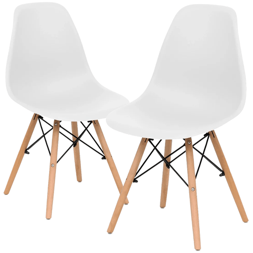 Kit Promocional 02 Cadeiras Eames Dsw Branca