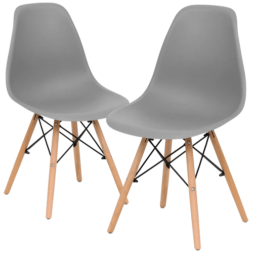 Kit Promocional 02 Cadeiras Eames Dsw Cinza