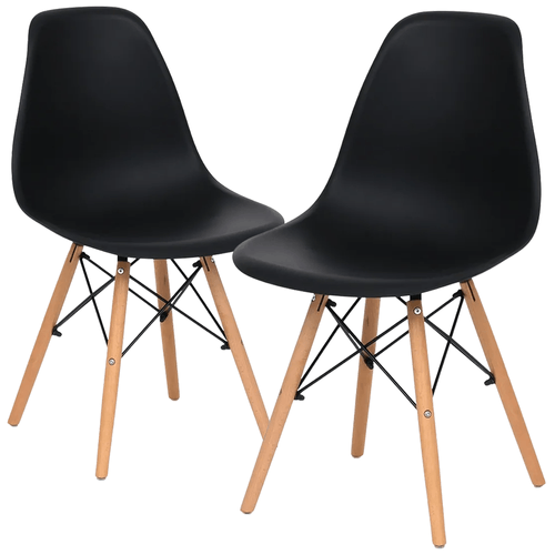 Kit Promocional 02 Cadeiras Eames Dsw Preta