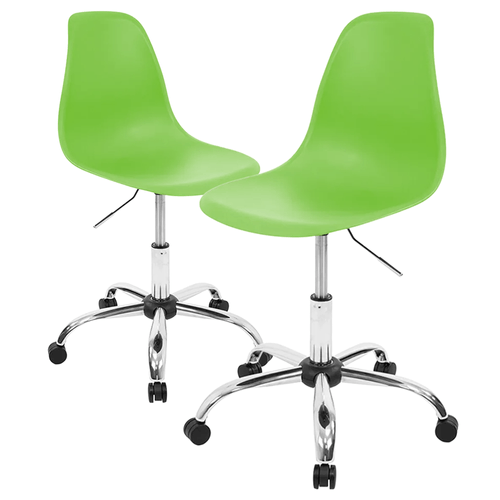 Kit Promocional 02 Cadeiras Eames Office Verde