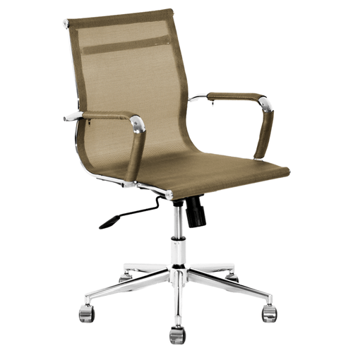 Cadeira Executiva Esteirinha Office - Tela Mesh Cobre