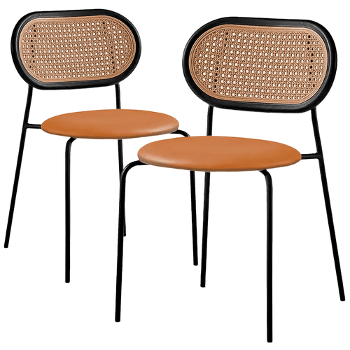 Kit Promocional 02 Cadeiras Velvet Caramelo