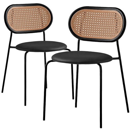 Kit Promocional 02 Cadeiras Velvet Preta