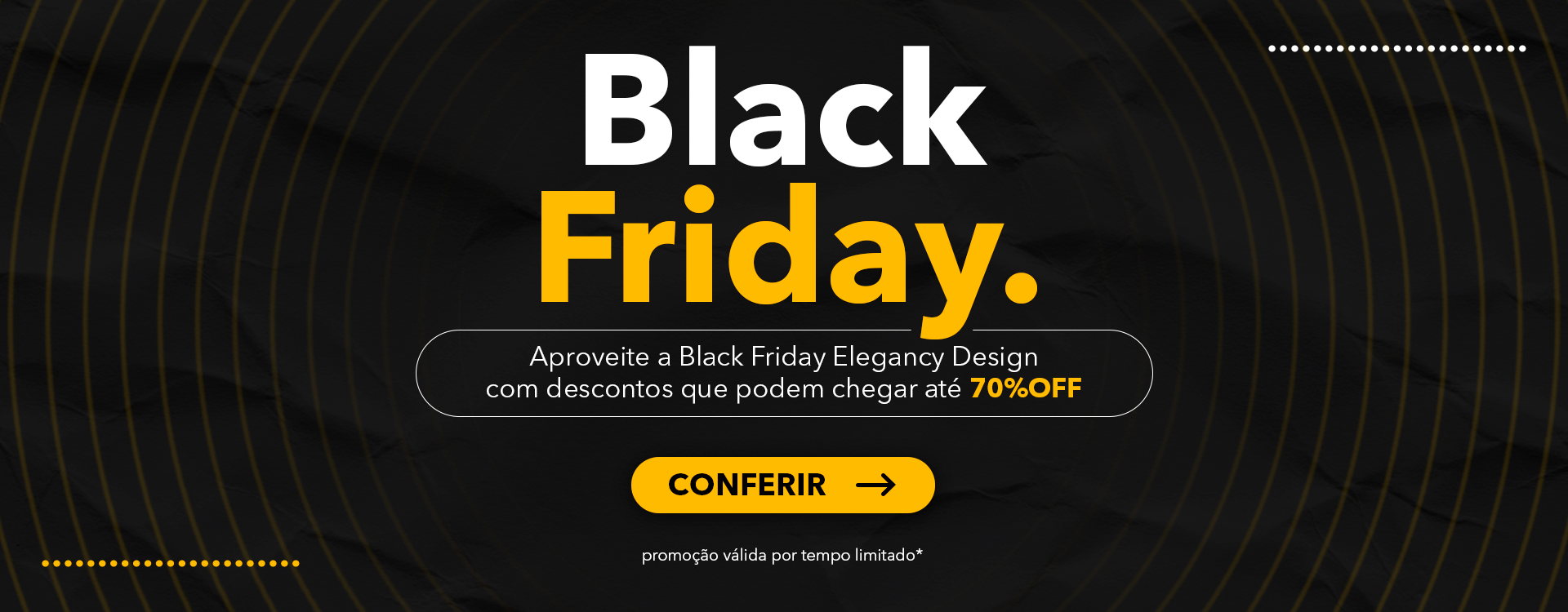 Banner de black friday